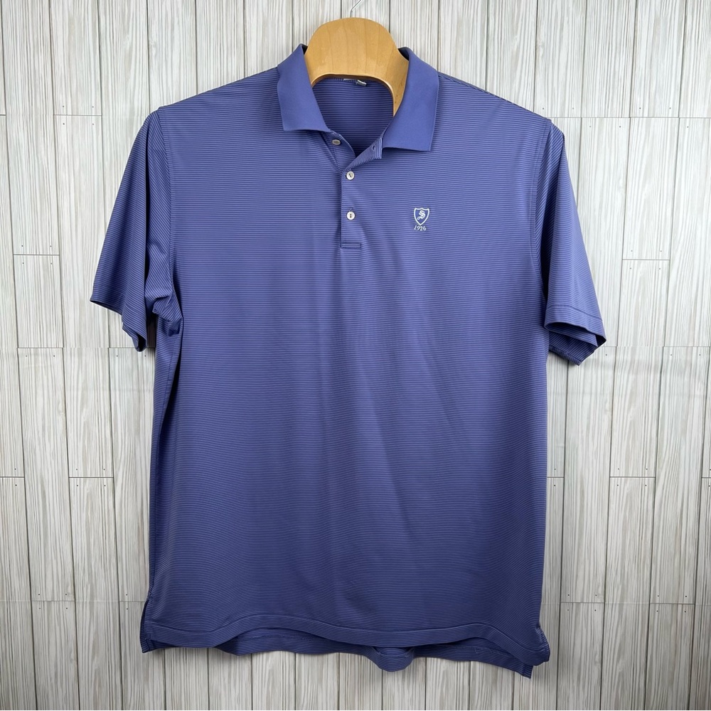 Peter Millar Men’s Purple‎ Short Sleeve Golf Polo Size XXL